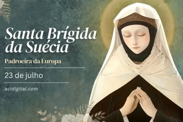 Hoje é celebrada santa Brígida, padroeira da Europa