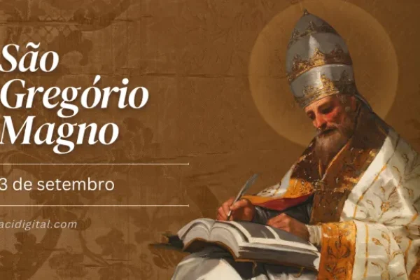 Hoje é celebrado são Gregório Magno, papa e doutor da Igreja