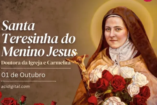 Hoje é celebrada santa Teresinha do Menino Jesus, doutora da Igreja